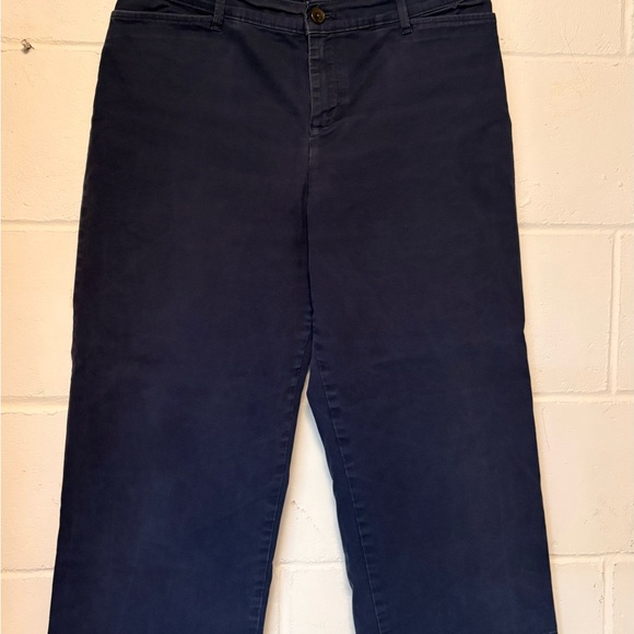 Old Navy Denim - Women's Blue Wide-leg Crop Pant